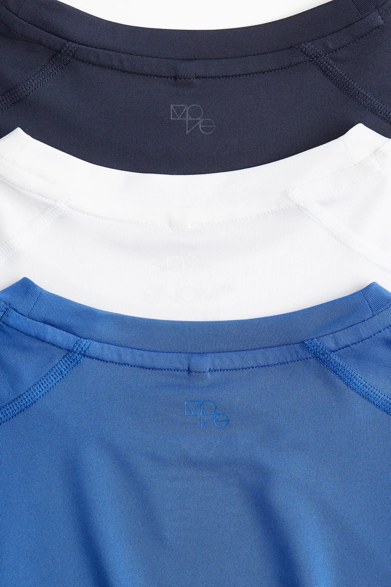 H&M 3-pack sports tops